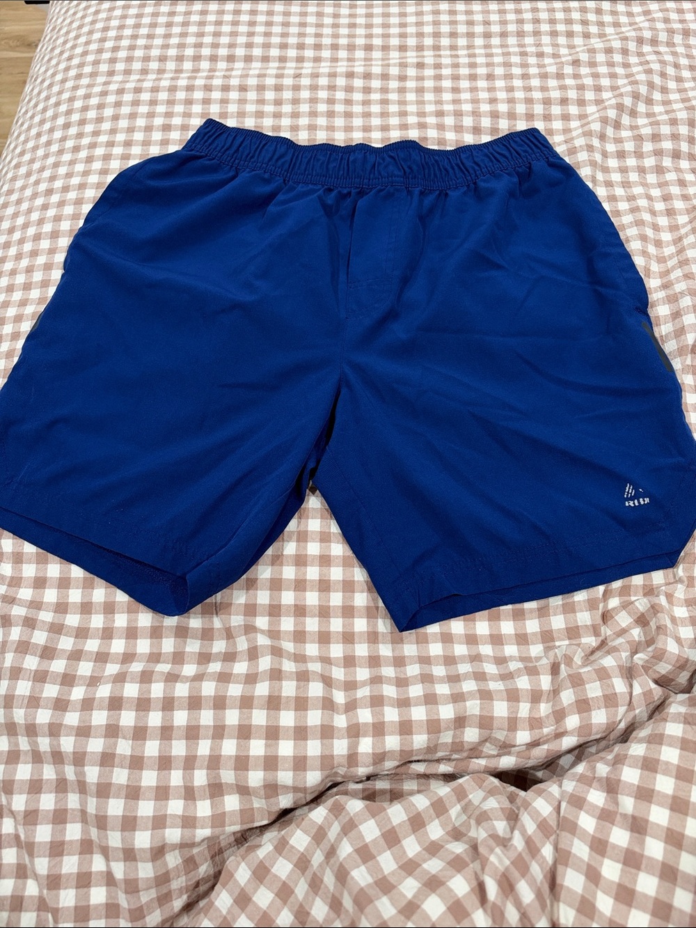 RBX Men's Royal Blue Athletic Shorts